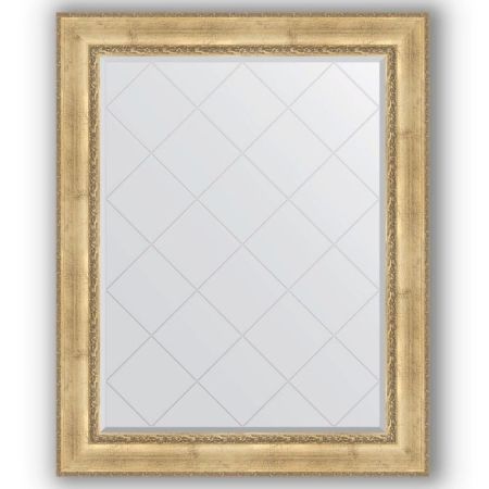 Зеркало Evoform Exclusive-G 127х102 Состаренное серебро с орнаментом