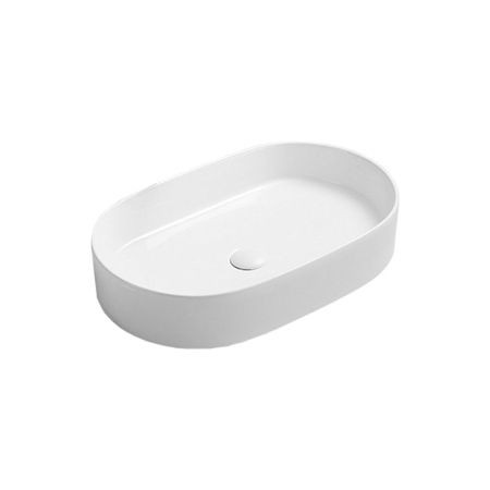 Раковина керамическая Vincea VBS-50760, 600*380*122, накладная, цвет белый, артикул VBS-50760