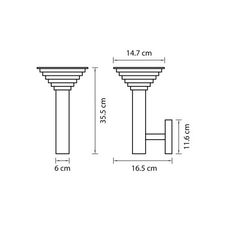 Светильник светодиодный уличный настенный Piatto Lightstar 379637, артикул 379637