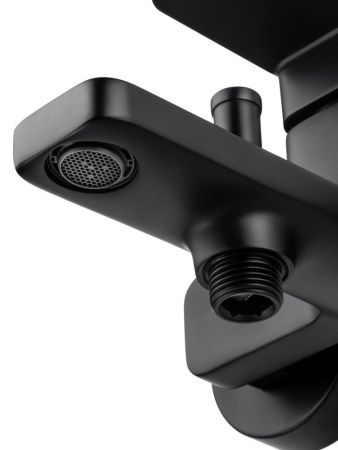 Смеситель для ванны WONZON & WOGHAND ARNIE, Черный матовый (WW-693101-MB), артикул WW-693101-MB