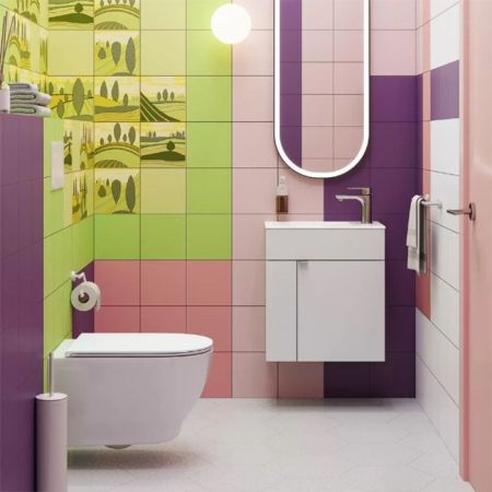 Унитаз Modula подвесной безободковый с крепежом, белый глянцевый, артикул MO.wc.02