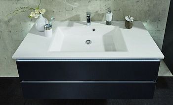 Puris Ace, раковина из минерального литья 1000 мм, цвет белый