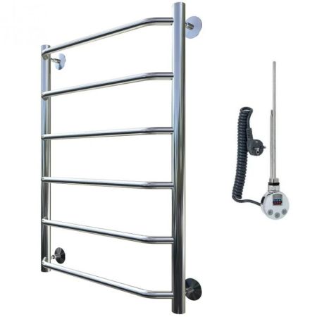 Электрический полотенцесушитель Тругор Браво 1 элТЭН 80x30 Хром, артикул Браво1/элТЭН8030