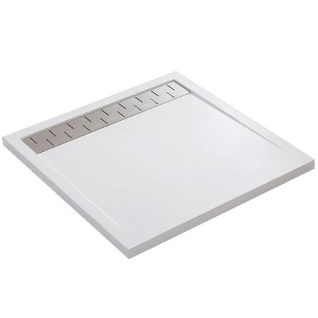 Душевой поддон из искусственного камня Vincea VST-2SR38012W 120x80 Белый матовый без сифона