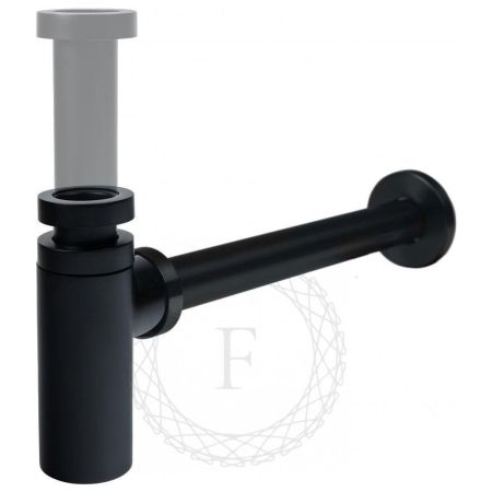 Сифон для раковины FILARETE FL70BL, черный, артикул FL70BL