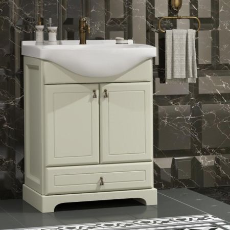 Зеркало Клио 65 Opadiris Слоновая кость