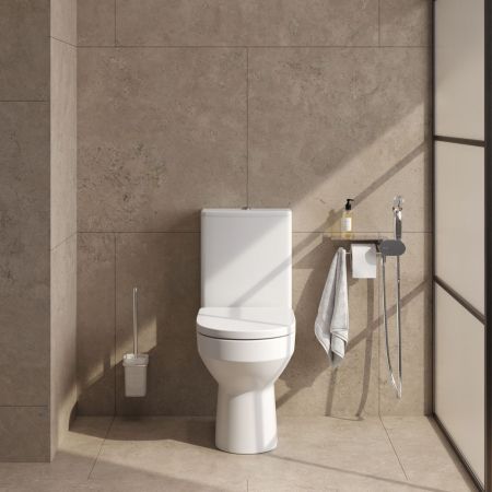 CK70C1804W Spirit V2.0 набор унитаз-компакт с гиг.душем, артикул CK70C1804W