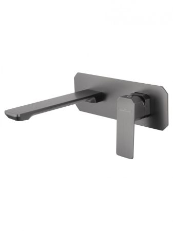 Смеситель для раковины встраиваемый WONZON & WOGHAND DIAMOND, Темный графит (WW-88869011-BGM ), артикул WW-88869011-BGM