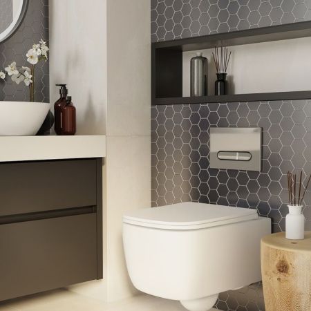 Клавиша смыва IDDIS Unifix универсальная хром 031 (UNI31CHi77), артикул UNI31CHi77