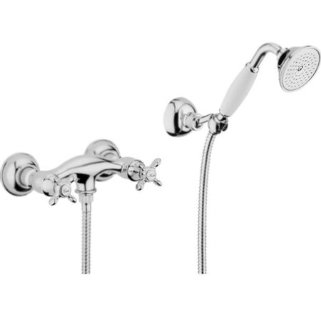 Смеситель для душа Webert Ottocento OT760101 Хром Белый
