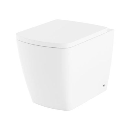 Унитаз приставной Lavinia Boho Aveo Rimless 3306003R, безободковый, с быстросъемным и медленно опускающимся сиденьем из прочного дюропласта, артикул 3306003R