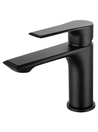 Смеситель для раковины WONZON & WOGHAND BRILLIANT, Черный матовый (WW-88018079-MB), артикул WW-88018079-MB