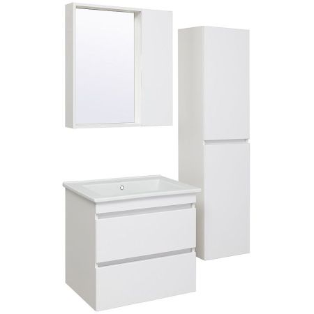 Тумба под раковину Runo Манхэттен 65 4620750029203 Белая
