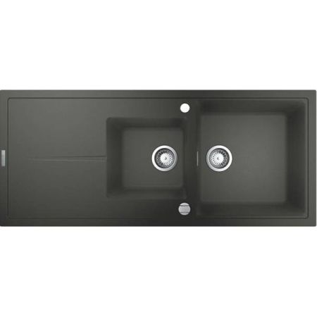 Мойка GROHE K400 с 1,5 чашей, серый гранит (31643AT0)