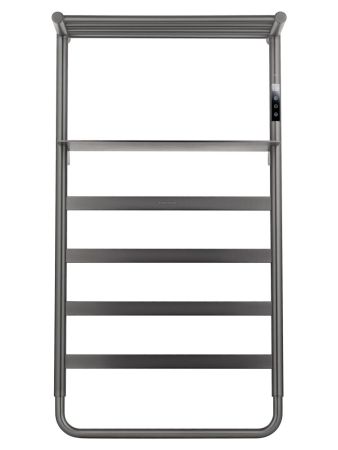 Полотенцесушитель электрический WONZON & WOGHAND DÜSSELDORF, Темный графит (WW-A208-GM), артикул WW-A208-GM