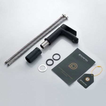 Смеситель для раковины Splenka S05.10.06, черный