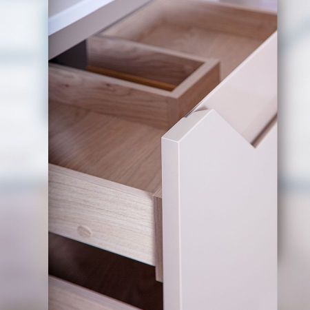 Комплект мебели для ванной Бриклаер БРАЙТОН 80B, бежевый, артикул БРАЙТОН 80B