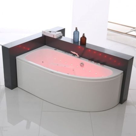 Акриловая ванна SSWW A1902 CGSP 175х80 L с гидромассажем