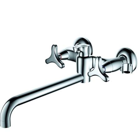 Смеситель для ванны D&K Goethe Hessen DA1383341 универсальный Хром, артикул DA1383341