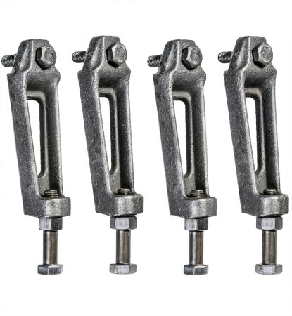 Комплект ножек к чугунным ваннам Delice, 4 шт