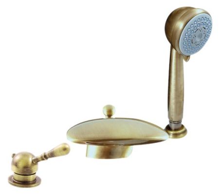 Смеситель на борт ванны Rav Slezak Labe L070.5S бронзовый, артикул L070.5SSM