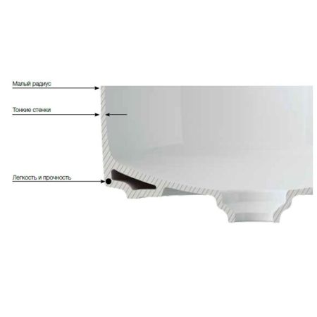 Раковина-чаша Roca Inspira Square 37 32753R000 Белая, артикул 32753R000