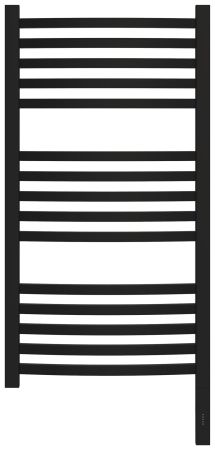 Полотенцесушитель электрический АРКУС 3.0 800х400 МЭМ правый (Матовый чёрный), артикул 31-5705-8040