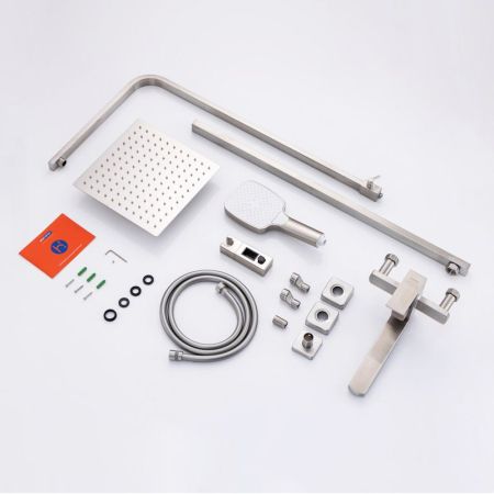 Душевая система Prohanss P30.24.05, сатин