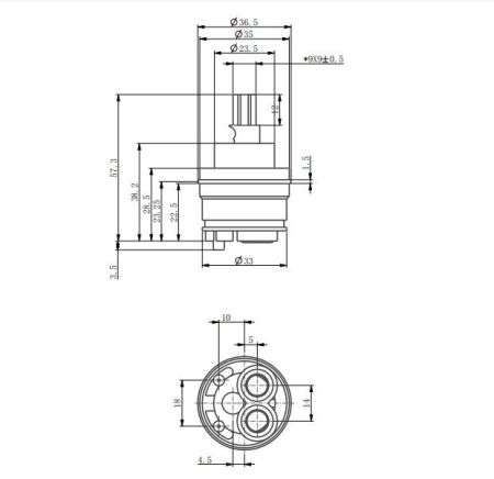 Картридж BELZ 35 мм (BF09), артикул BF09