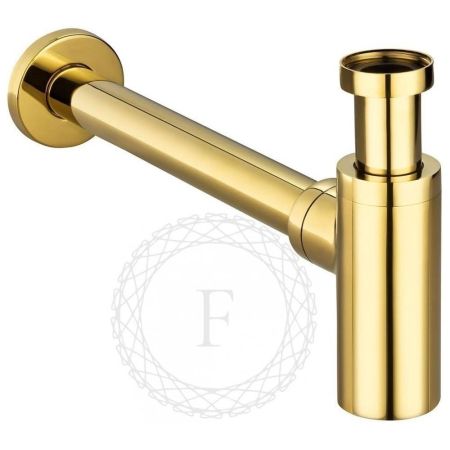Сифон для раковины FILARETE FL70GO, золото, артикул FL70GO