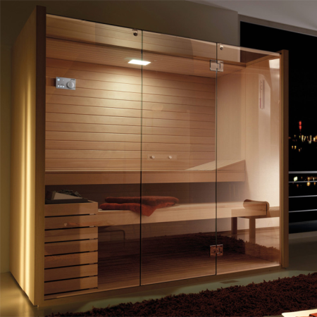 Effegibi Sky 80 Био-Сауна 200x180xh201см, отделка: канадский хемлок, артикул BI 55 20 0013