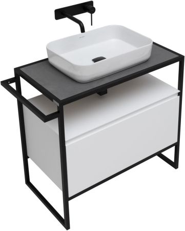 Тумба под раковину Allen Brau Priority 80 1.31002.WM белый матовый, артикул 1.31002.WM