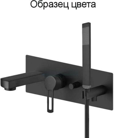 Смеситель для ванны с душем Paffoni Ringo RIN001NO (с внутренней частью), артикул RIN001NO