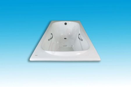 Чугунная ванна Castalia Venera 170х80 Н0000149 с ручками с антискользящим покрытием