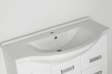 Тумба с раковиной Style Line Ирис 100 (3 ящ.) под умывальник Эльбрус 100, артикул ЛС-00000178