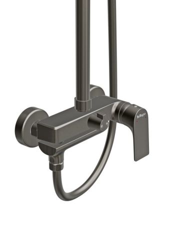 MARINO Душевая стойка со смесителем и изливом, хром MARINO-VSCM-CRM, артикул MARINO-VSCM-CRM