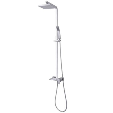 Душевая система Lemark Contest LM5862CW Хром Белая, артикул LM5862CW