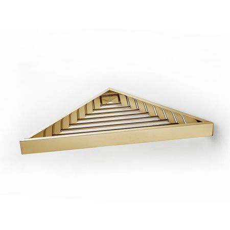 3SC SK Полочка-решетка 36х18хh3см, угловая,цвет: золото 24к. Lucido, артикул SK2AGD