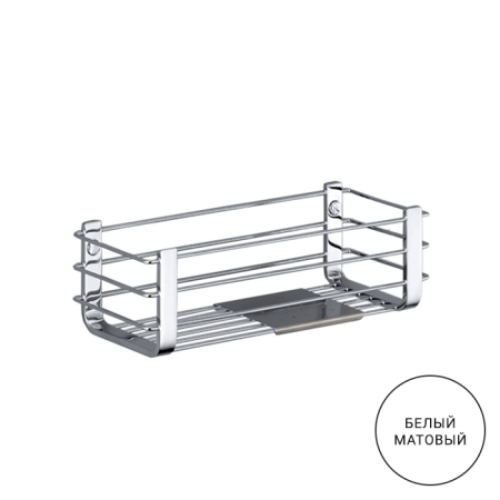 Colombo Complimenti Полка металлическая, цвет: белый матовый, артикул B9632.BM