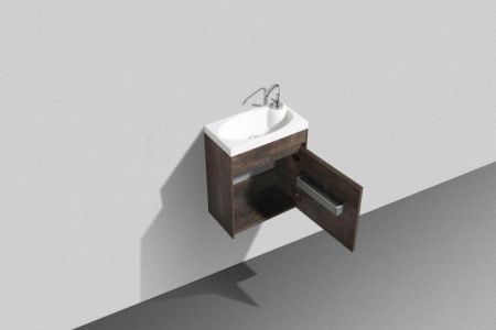 Мебель для ванной комнаты BELBAGNO PIETRA MINI-460, артикул PIETRA MINI-460-1A-SO-SCM-R