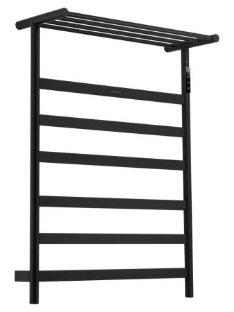 Полотенцесушитель электрический WONZON & WOGHAND ESSEN, Черный матовый (WW-A403-MB), артикул WW-A403-MB