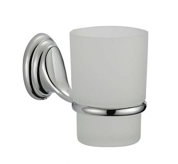 Стакан для ванной комнаты Savol S-003158, хром