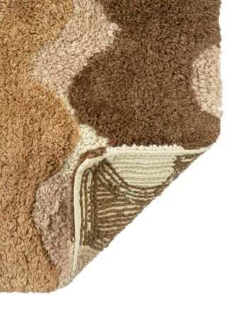 Коврик для туалета Fora 50х40 2823-U 40BG Волны Бежевый, артикул 2823-U 40BG