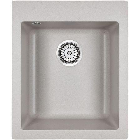 Кухонная мойка Paulmark Leer 41 PM104249-GR Серая, артикул PM104249-GR