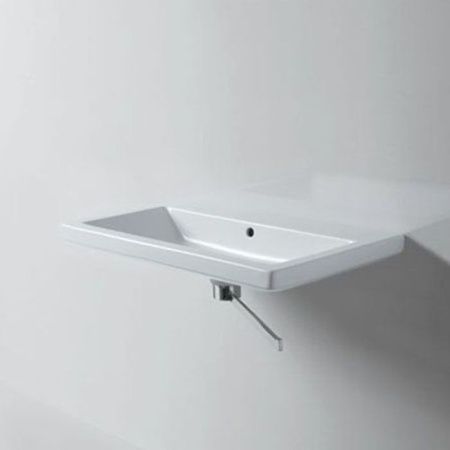 AZZURRA THIN  раковина 60х45х14 см  c 1 отв под смеситель, цвет белый AZZURRA THIN  раковина 60х45х14 см  c 1 отв под смеситель, цвет белый