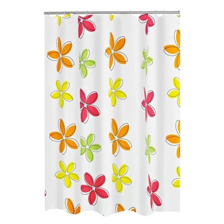 Штора для ванны Ridder Fleur 200х180 Оранжевая, артикул 47350