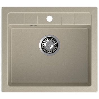 Кухонная мойка GranFest QUADRO 561, топаз