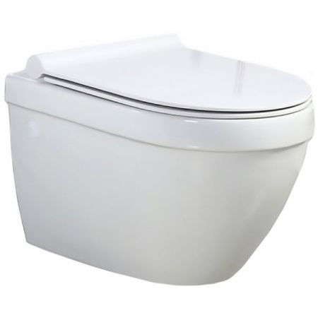 Унитаз BelBagno Cento-R BB509CH подвесной без сиденья