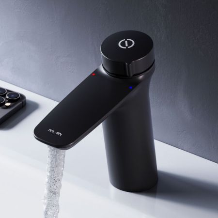 F50A02522 Inspire V2.0, TouchReel см-ль, излив 125 мм, черный, шт., артикул F50A02522