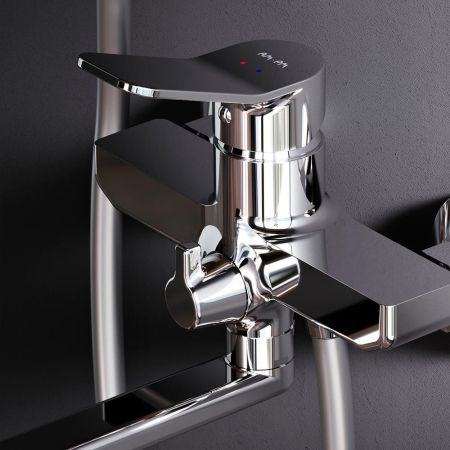 F40885A94 Набор X-Joy: душевая система, смеситель для ванны/душа излив 300 мм, хром, шт., артикул F40885A94